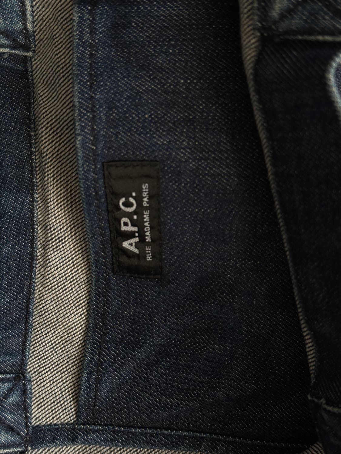 아페쎄 APC 데님 에코백 상품이미지3