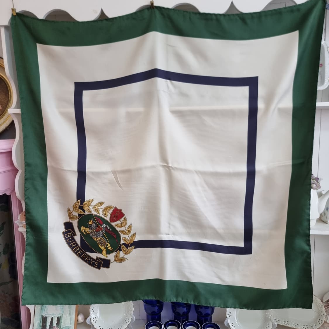 버버리(Burberry) BURBERRYS 빈티지 실크 스카프 상품이미지4