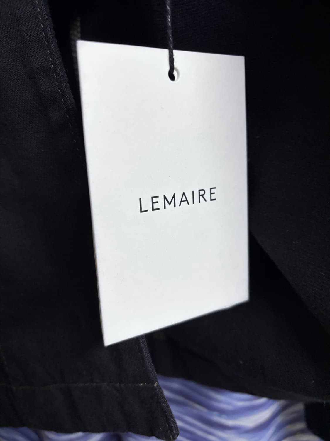 [50] 르메르 워크웨어 오버셔츠 블랙 상품이미지2