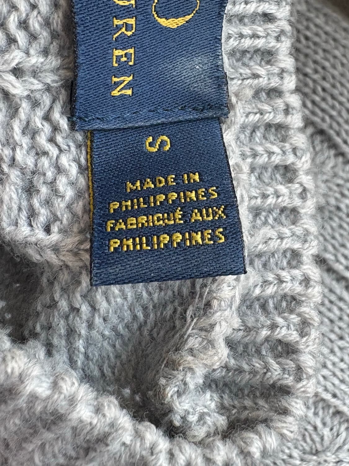 폴로 가디건 gray 상품이미지4