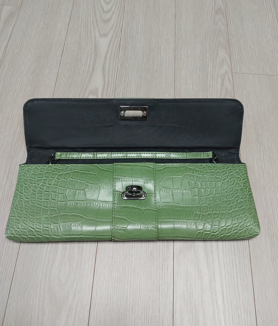 빈티지 파이톤 레더 체인백 (클러치O) 상품이미지7