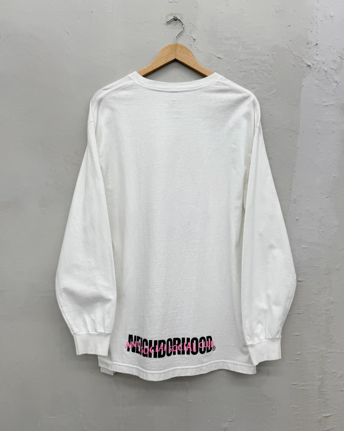 Anti Social Club X Neighborhood 본그래픽롱슬리브 상품이미지6