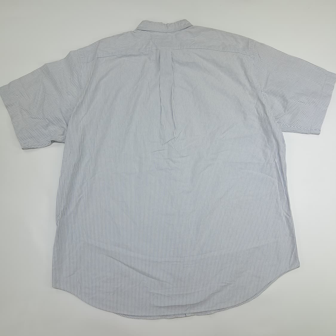 Co583 2XL Tall 폴로 랄프로렌 클래식블루 스트라이프 반팔 셔츠 상품이미지9