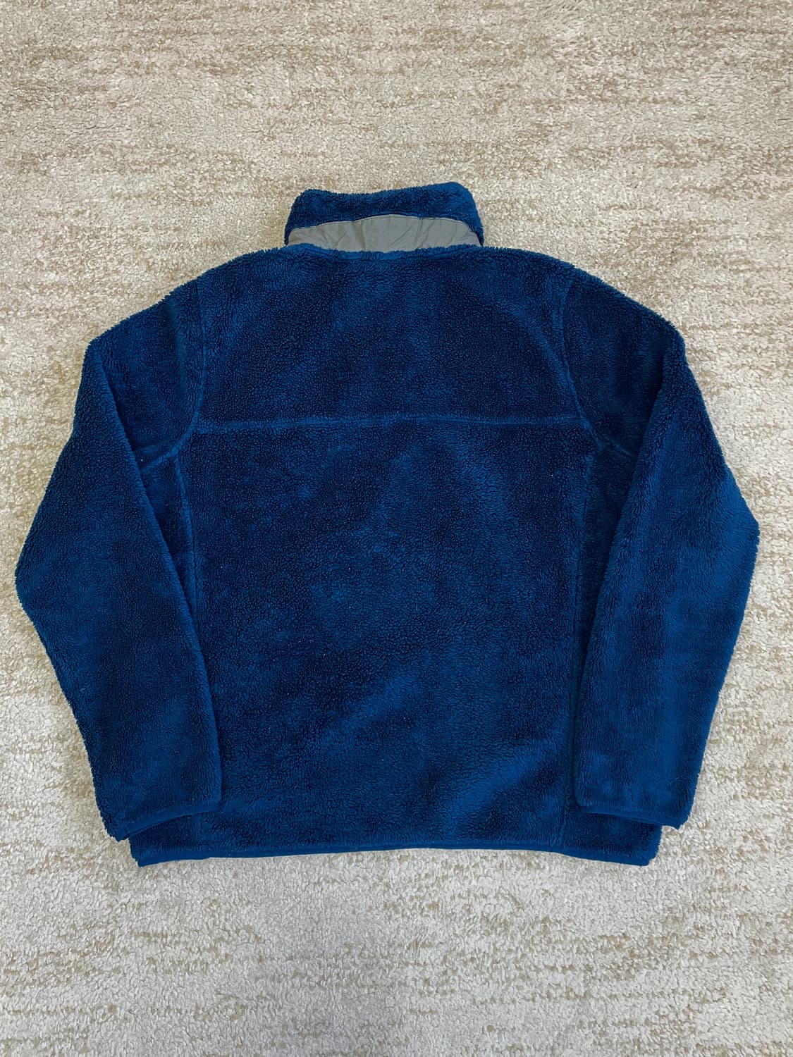 [L] 00s L.L.Bean 스냅 플리스 포켓 풀오버 후리스 자켓 상품이미지2