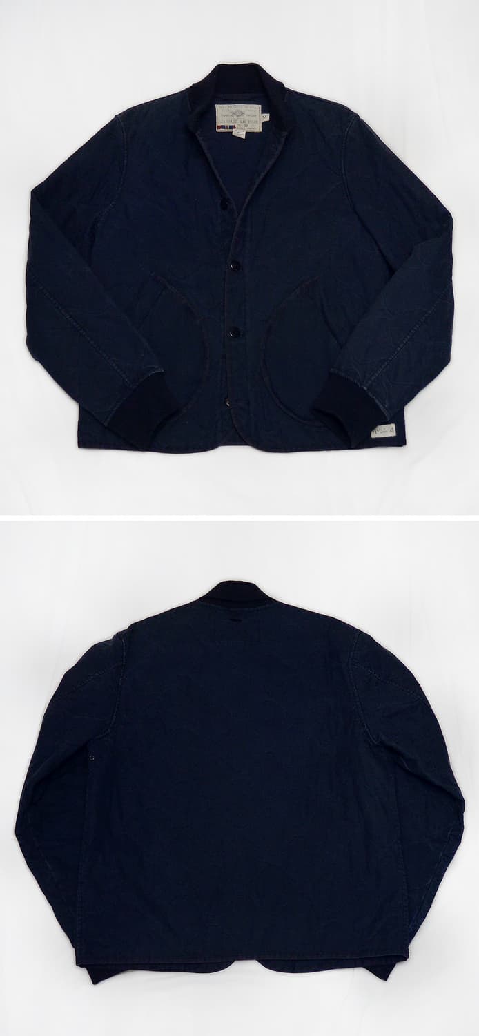 랄프로렌 럭비라인 버튼 퀼팅 코튼 블루종 자켓 (M / 100+) 상품이미지2