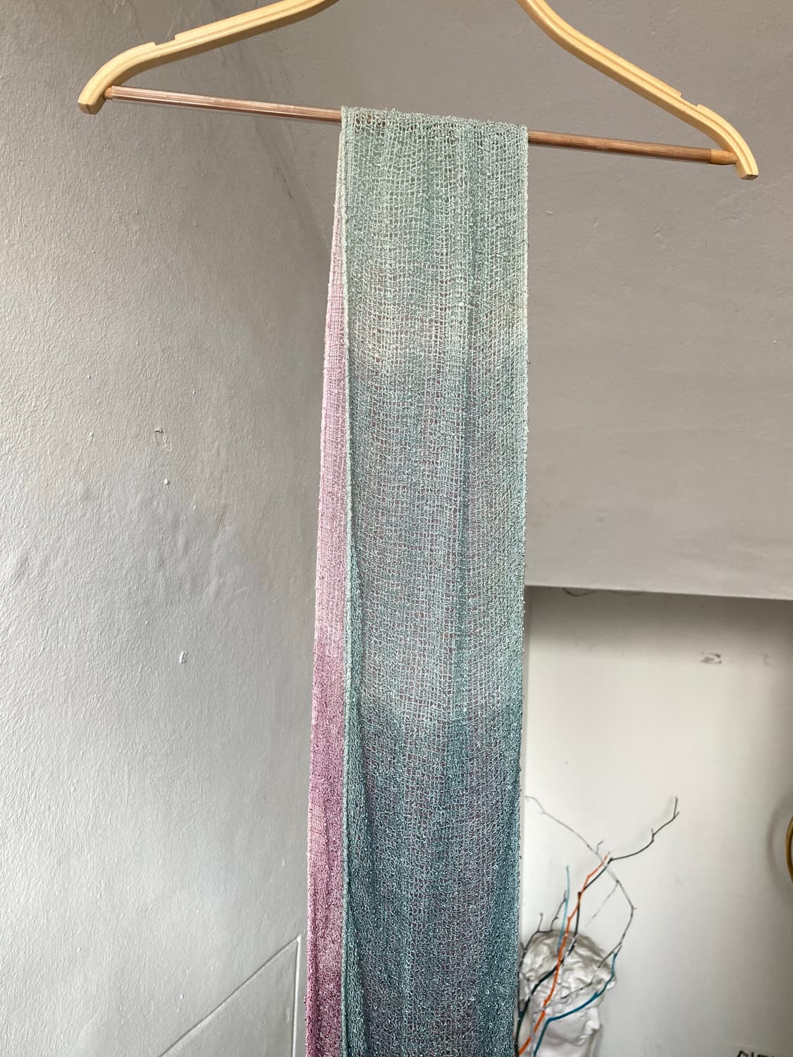 블루퍼플 솜사탕 머플러 상품이미지3