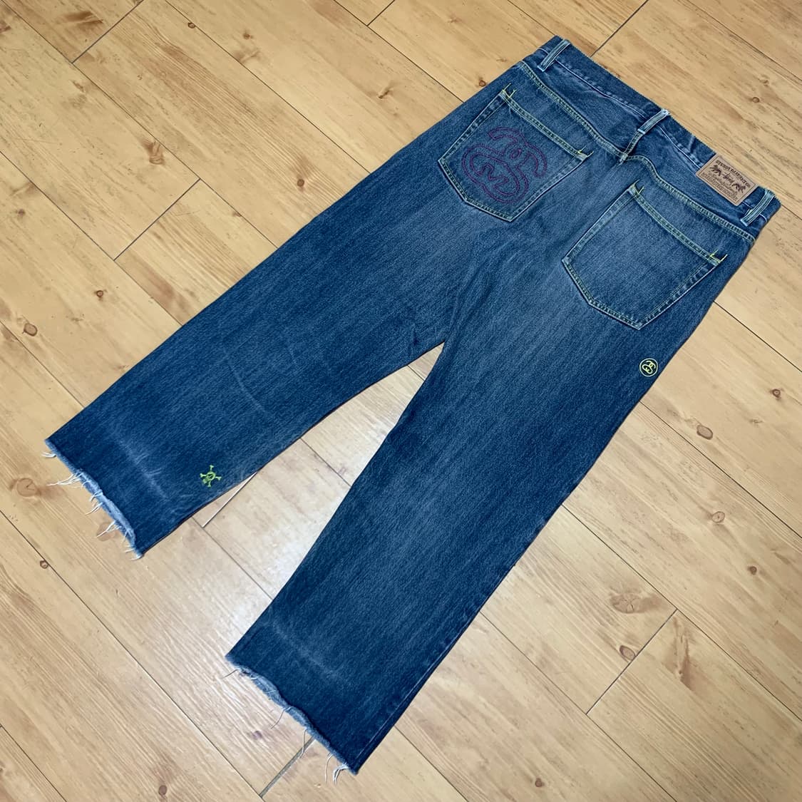 00s stussy rough & rugged denim pants 상품이미지5