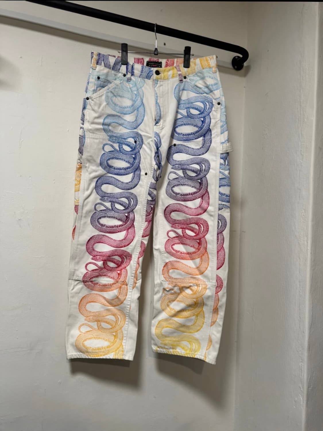 히스테릭글래머 슈프림 스네이크 와이드 팬츠 상품이미지1