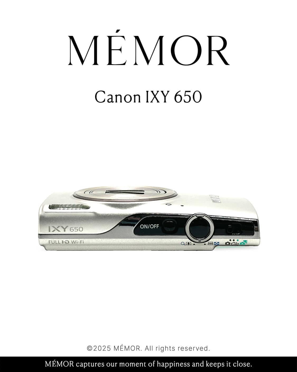 에스파윈터/켄달제너 사용🤍Canon IXY 650 캐논 디카 카메라  상품이미지3