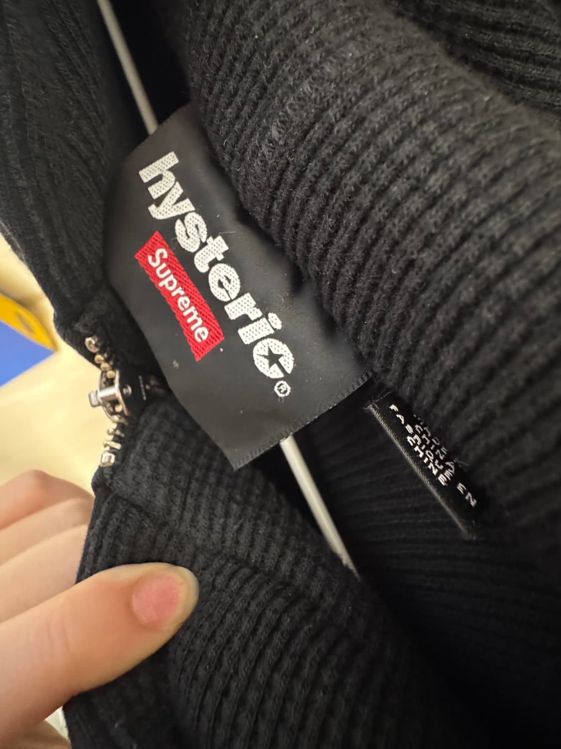 슈프림 히스테릭 글래머 써멀 라인드 집업 후드 L 상품이미지5