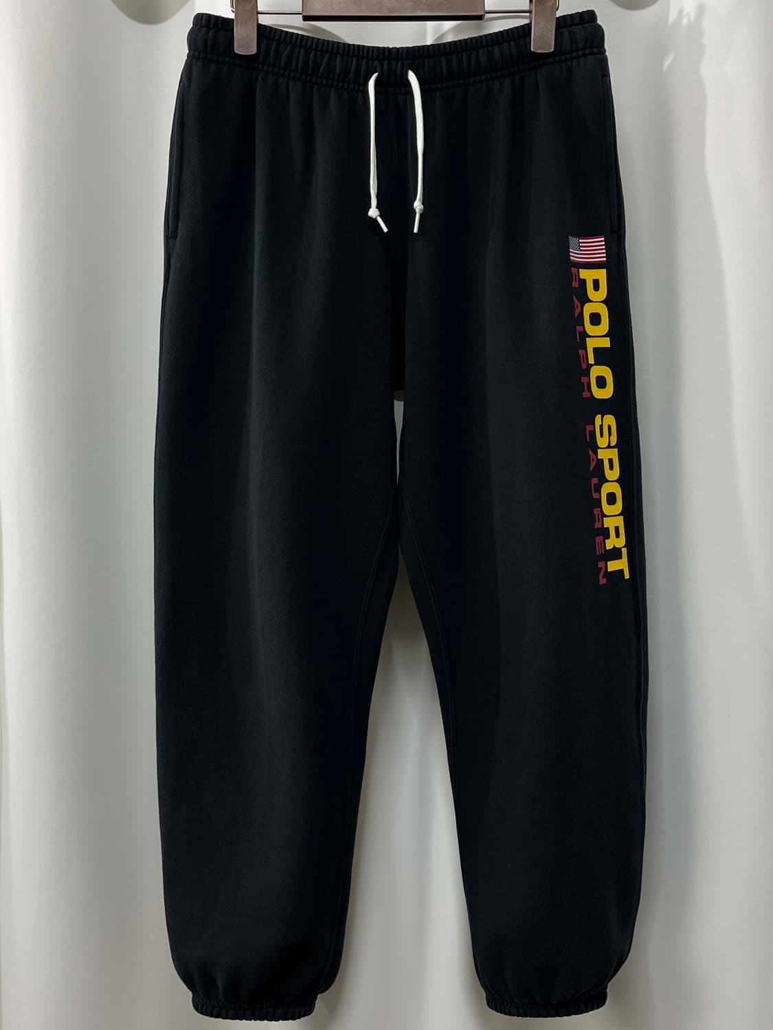 폴로 스포츠 스펠아웃 블랙 조거 스웻팬츠 상품이미지1