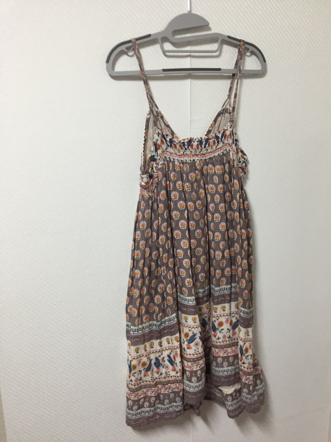 빈티지 하구미 플라워 롱원피스  상품이미지7