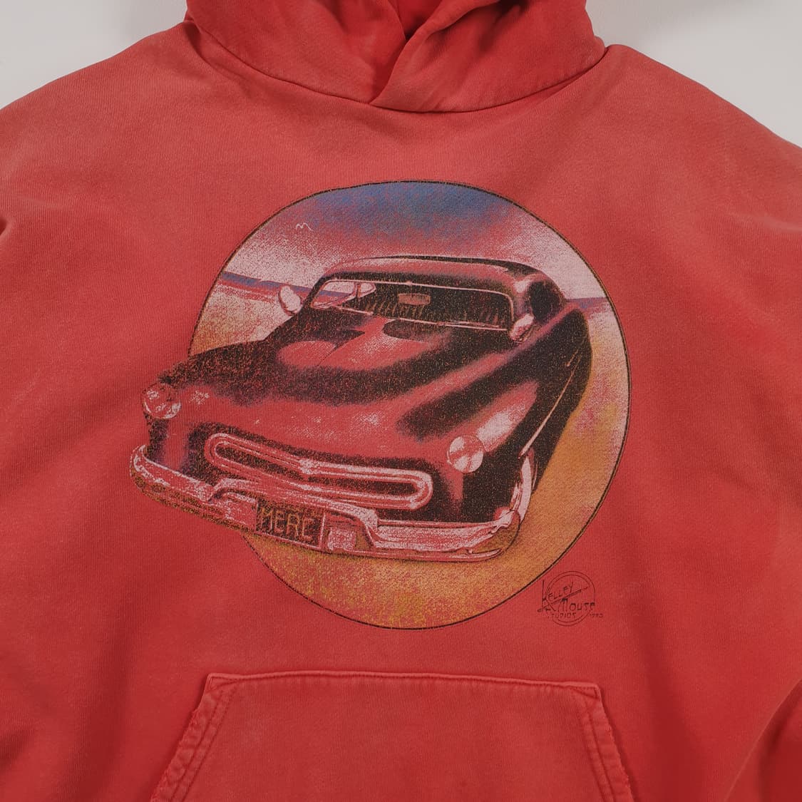 RE/DONE 빈티지 자동차 후드티 상품이미지8