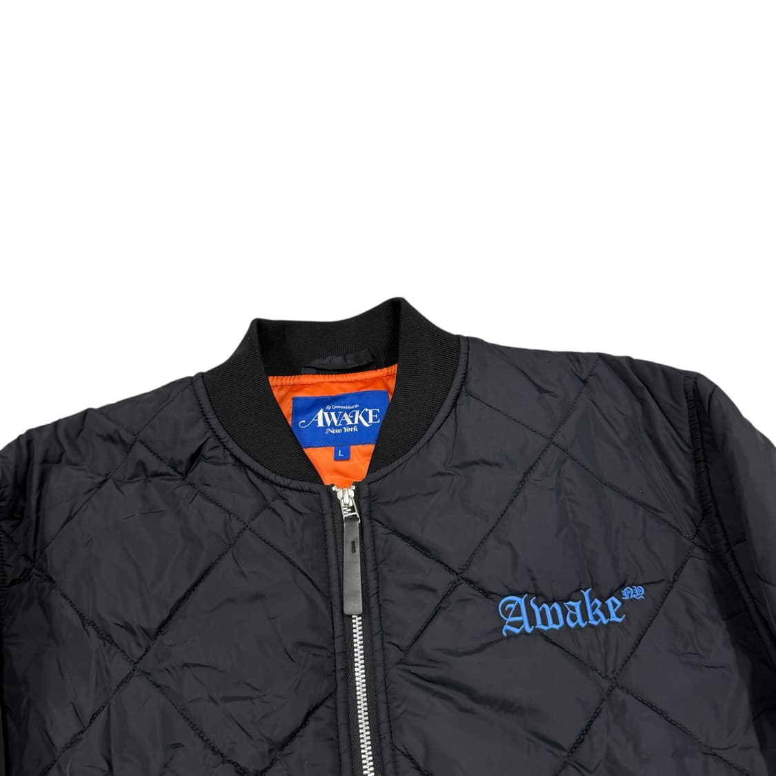 어웨이크 뉴욕 퀄팅 나일론 봄버 자켓 블랙 L 상품이미지3