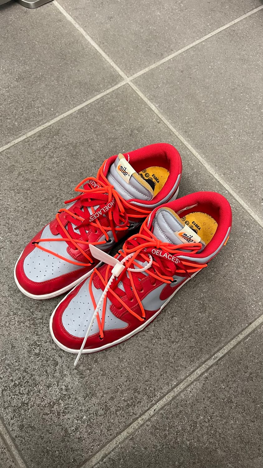 오프화이트 덩크 유니버시티 레드 상품이미지1