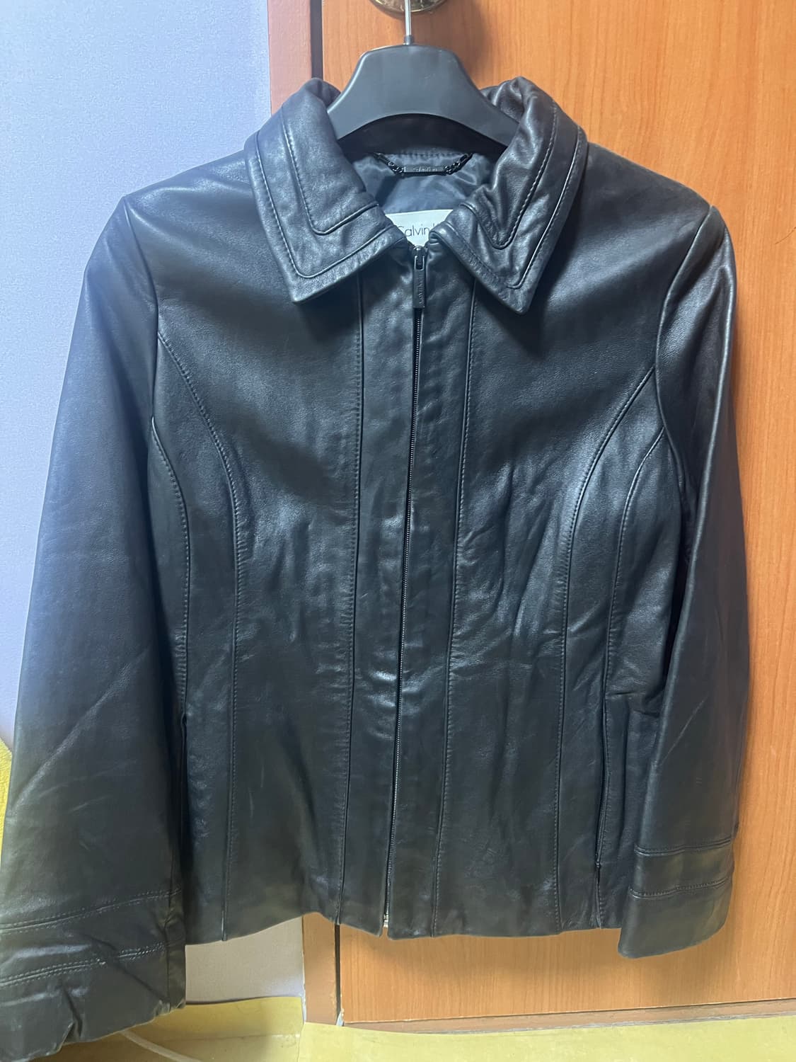 캘빈클라인 빈티지 레더자켓 M 상품이미지3
