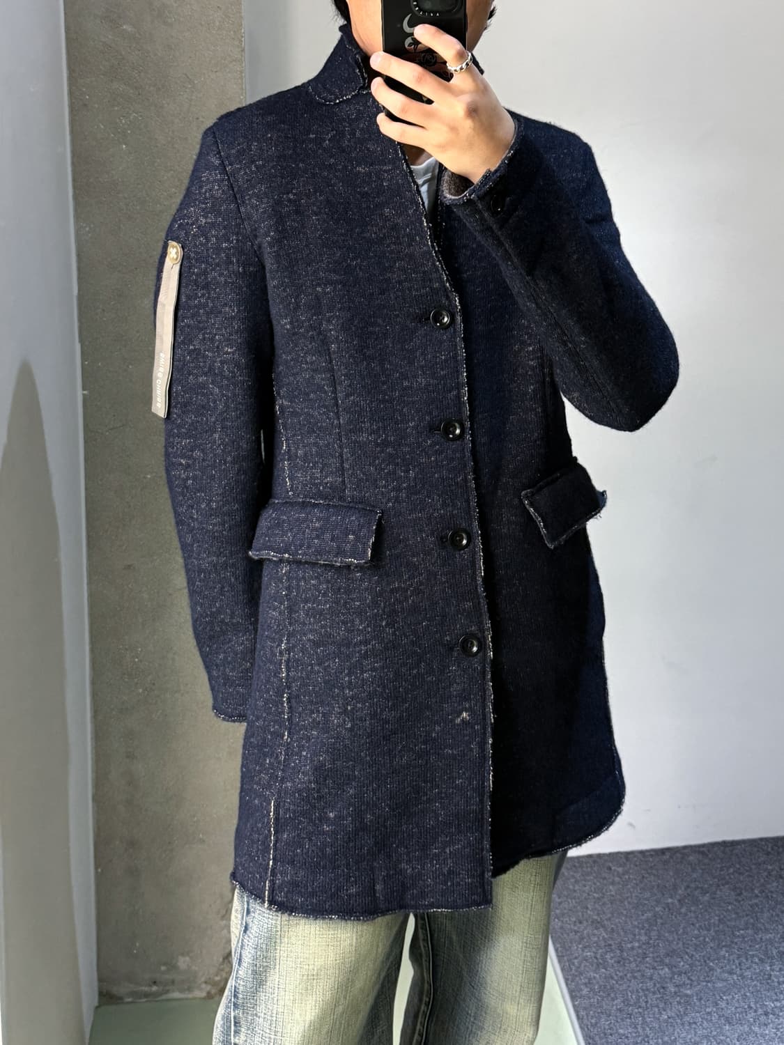 스위스 크리스 14A/W 울 코트 상품이미지1