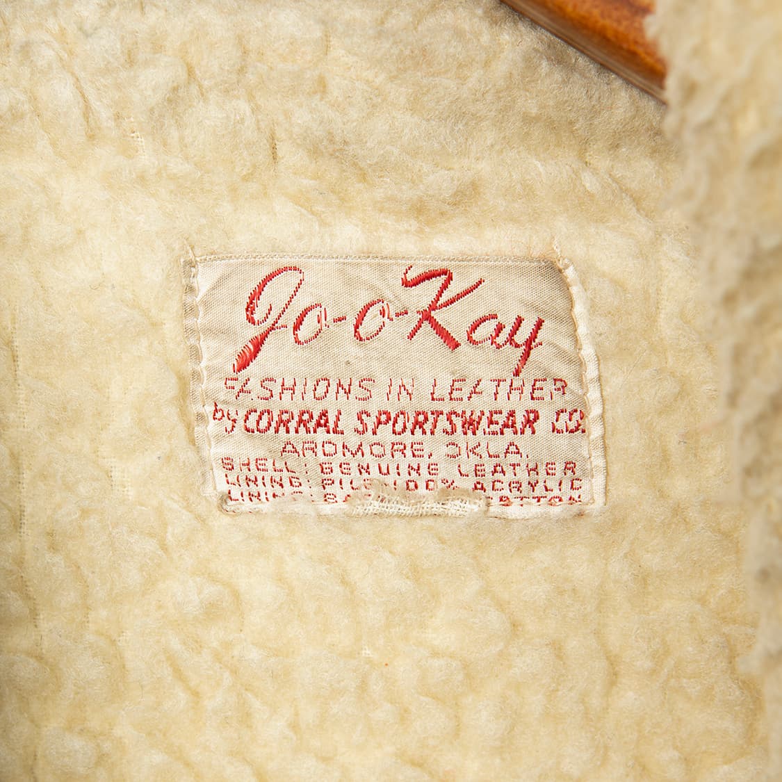 [120] 60s~ JO-O-KAY 조오케이 웨스턴 스웨이드 랜치코트  상품이미지7