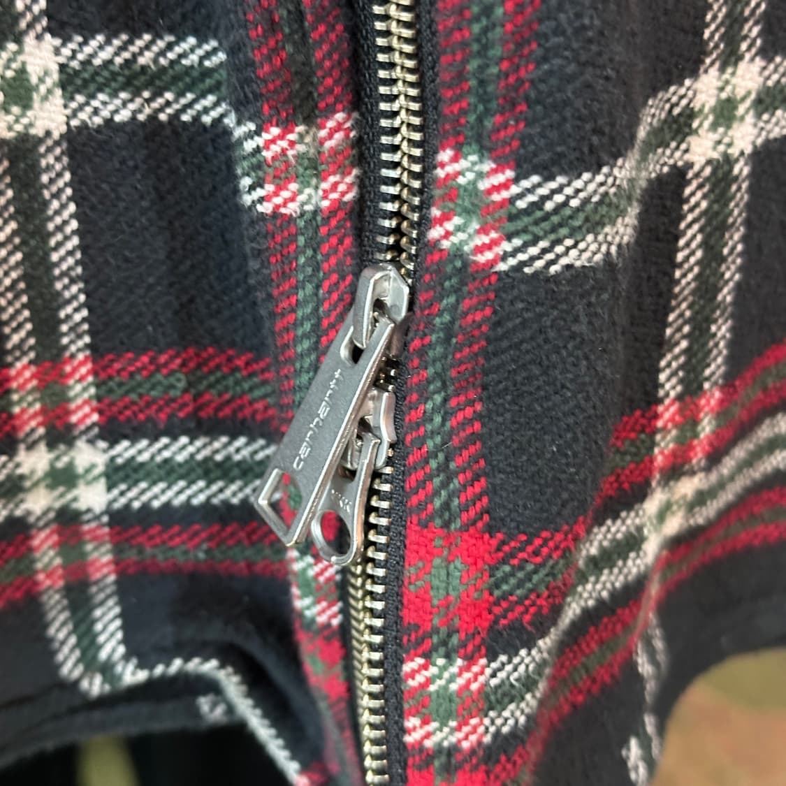 칼하트 WIP 체크 집업 자켓  상품이미지3