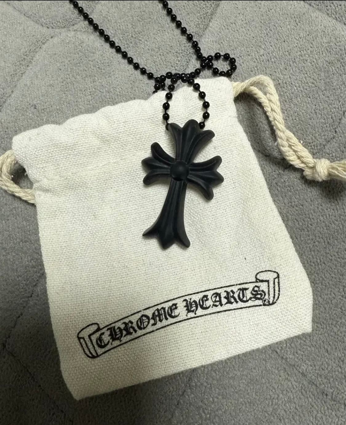 크롬하츠 실리크롬 실리콘 목걸이 상품이미지1