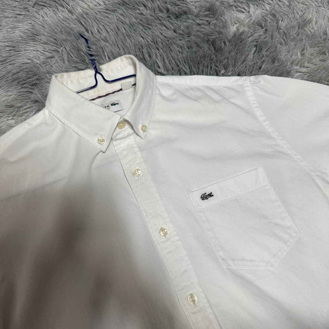 라코스테 화이트셔츠 100사이즈 상품이미지3