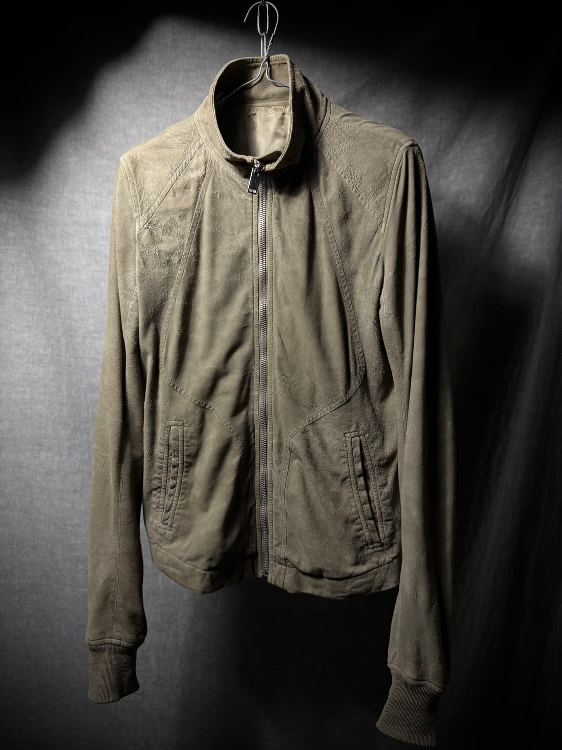 Rick Owens 10FW Intarsia LeatherJacket   상품이미지1