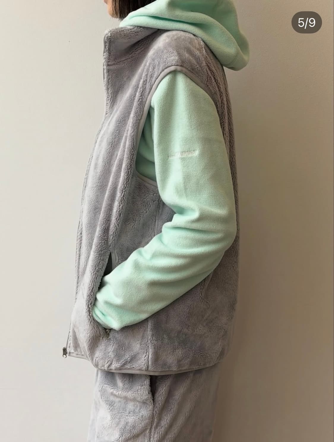 jichoi 25-004 MICRO POLAR FLEECE HOODIE 상품이미지4