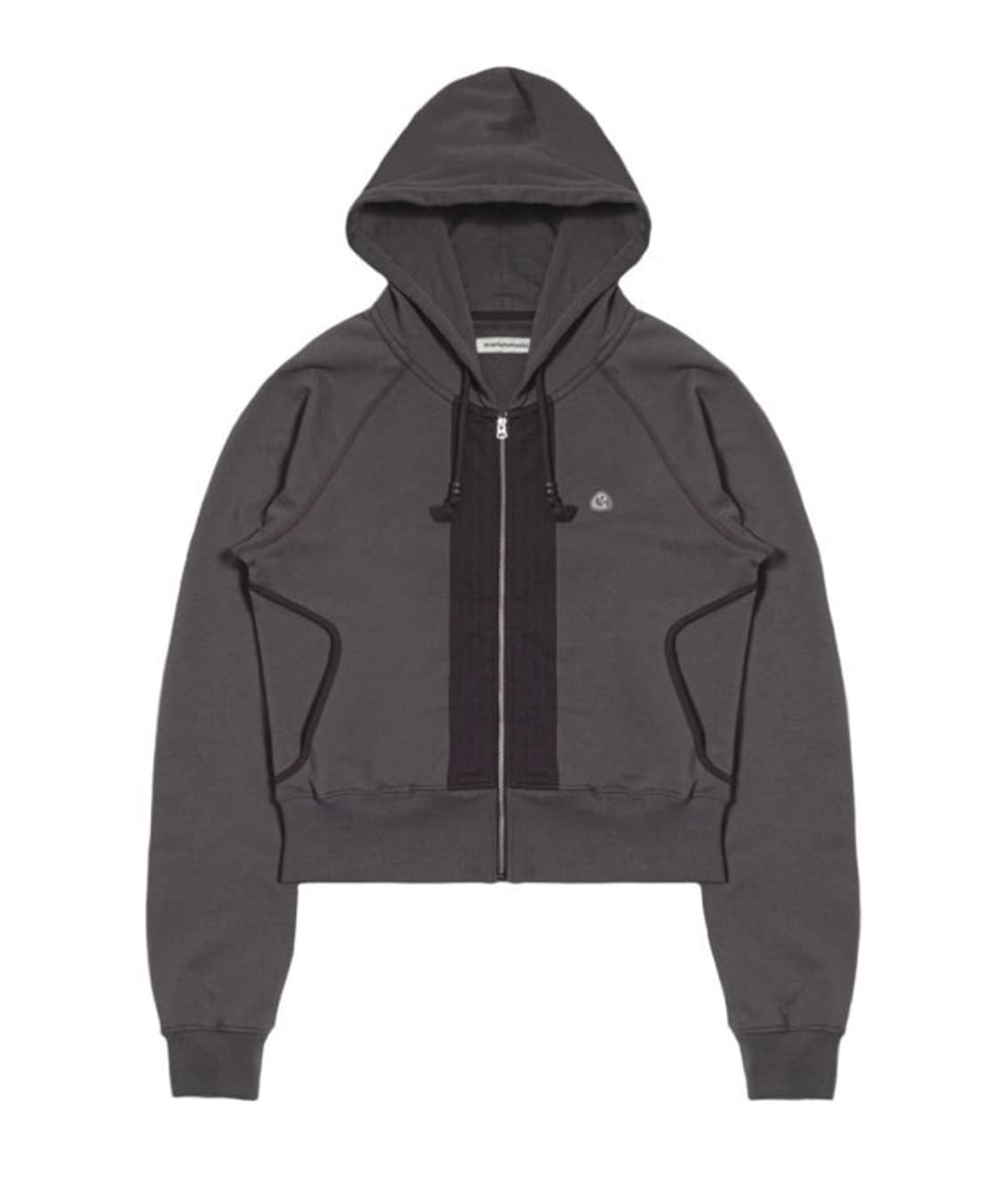 스마트어반유즈풀 suu 코이세이오 coyseio 퍼커링 후드 집업 차콜 상품이미지1