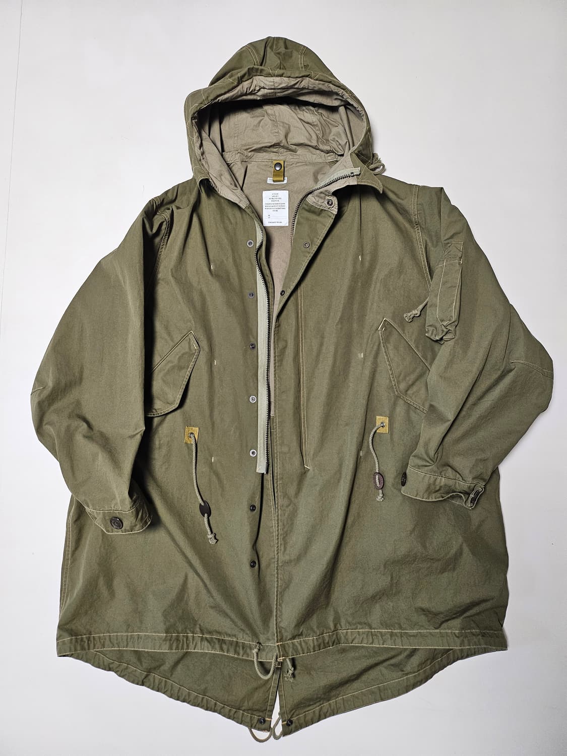 비헤비어 M48 MIL PARKA + 라이너 일괄 판매 상품이미지1