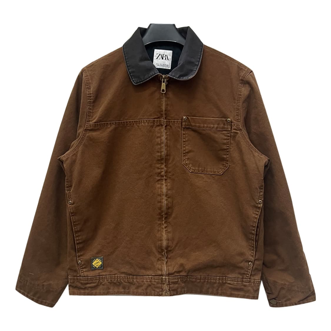 ZARA 자라 콘트라스트 카라넥 워크 자켓 M 상품이미지1