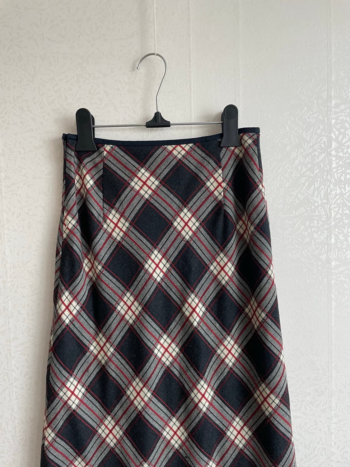 일본 빈티지 체크 롱스커트 55 상품이미지3