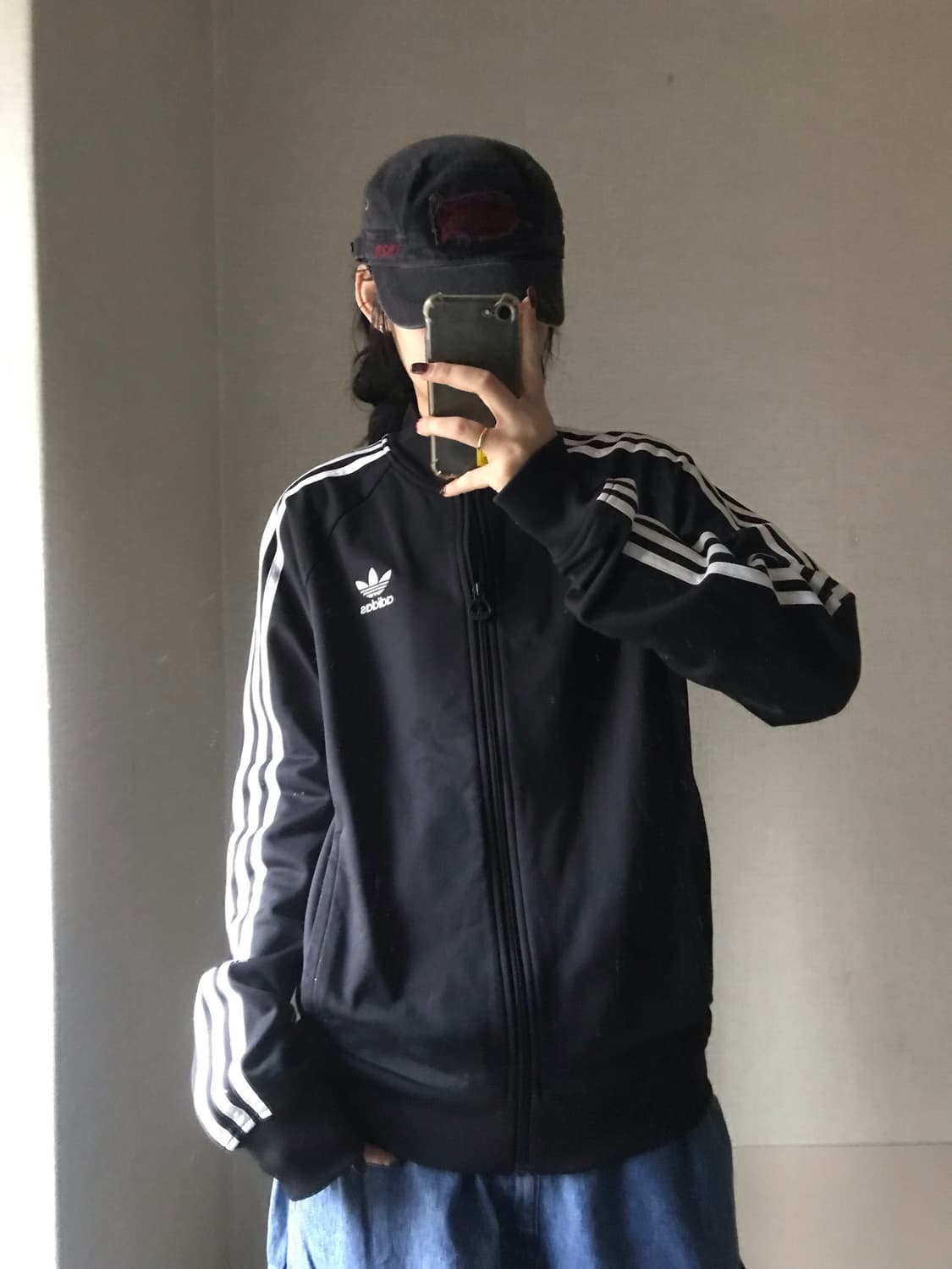 아디다스 검흰 삼선 져지 상품이미지4