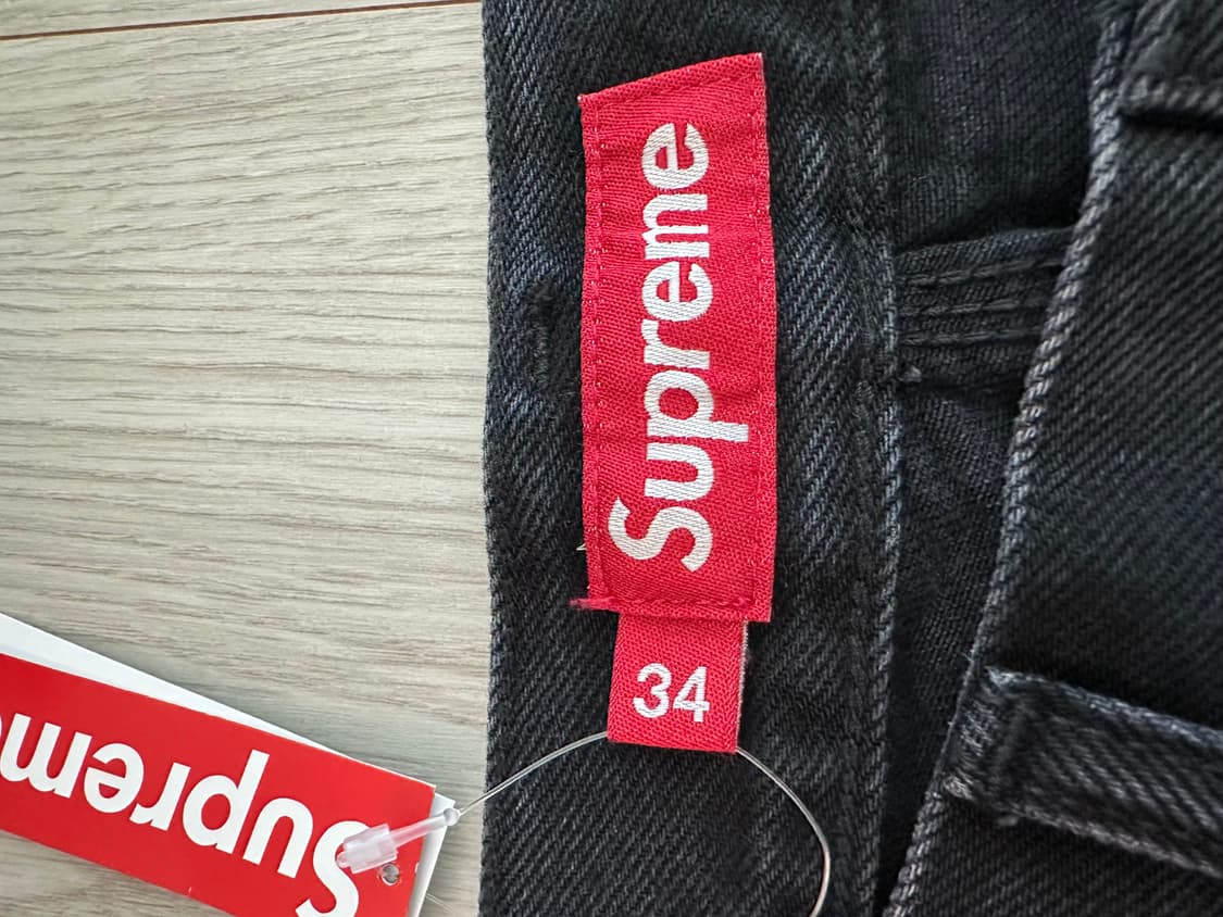 새상품) 슈프림 데님 페인터 팬츠 34 상품이미지2