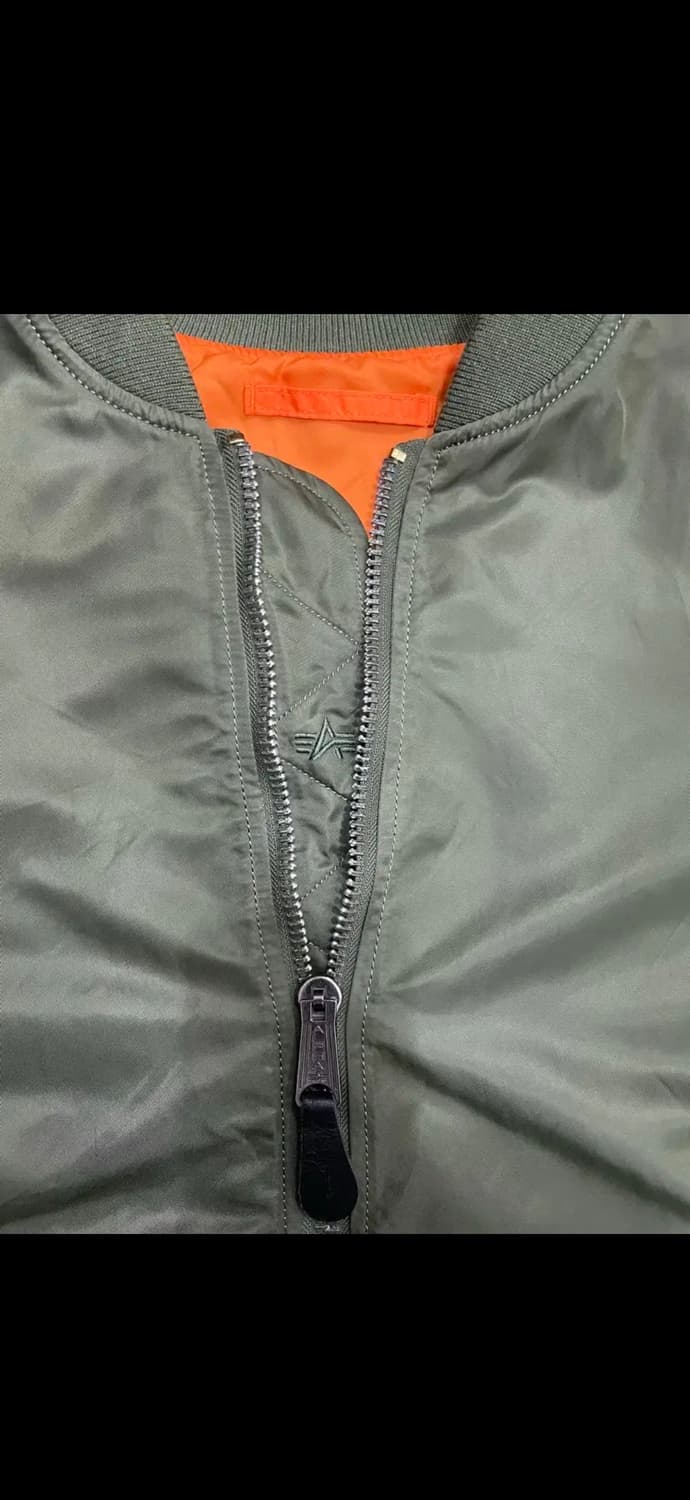 알파인더스트리 ma-1 자켓 m 상품이미지6