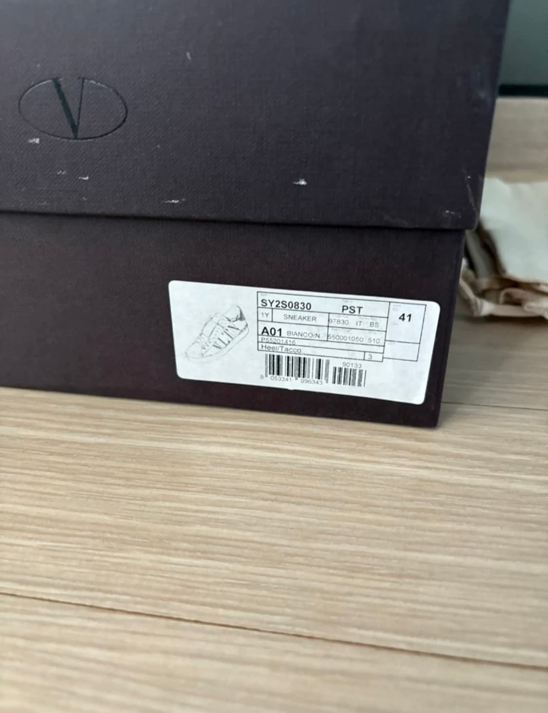 발렌티노 VLTN 오픈 스니커즈 41 새것 풀박 상품이미지4