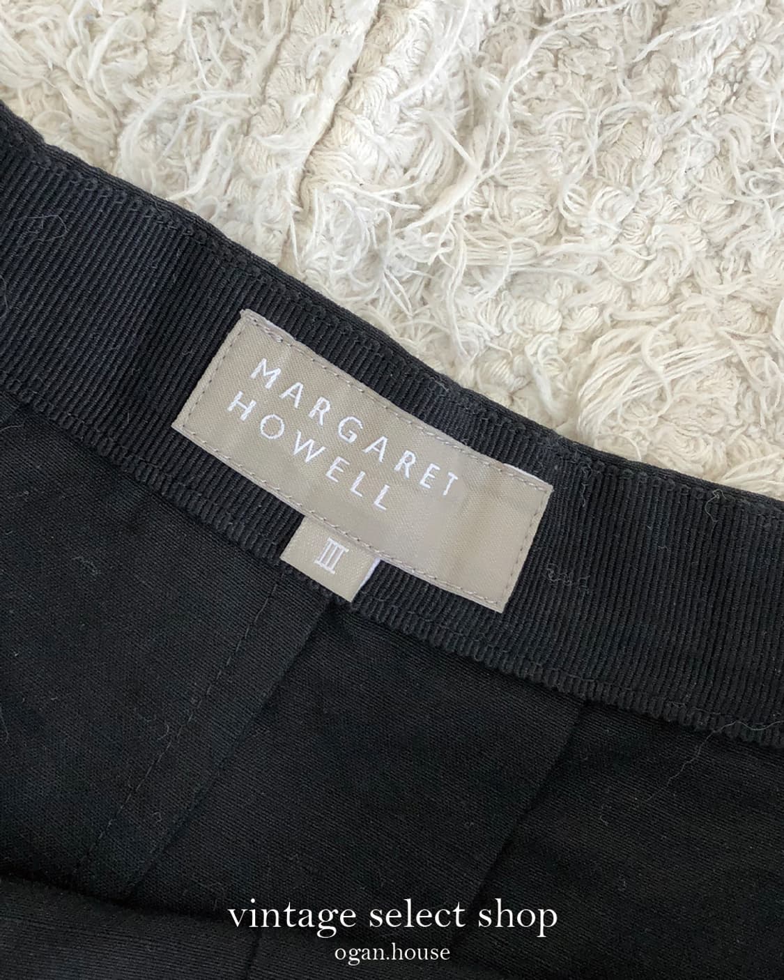 vintage MARGARET HOWELL pleated skirtt 상품이미지6