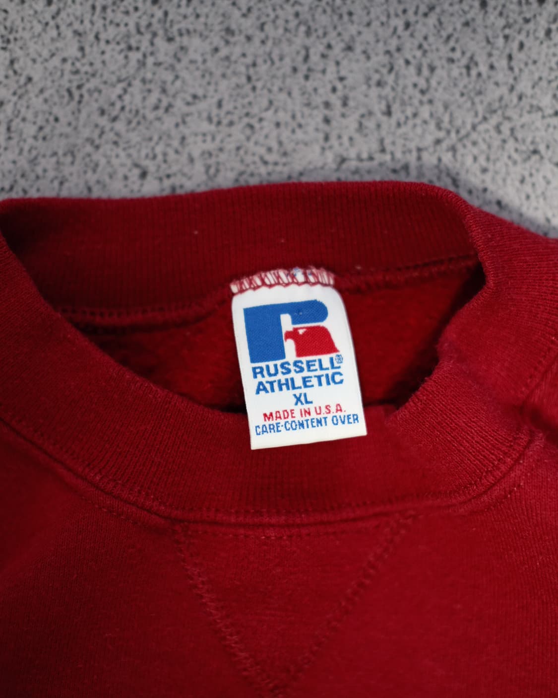 90s Russell Red Sweatshirt 상품이미지4