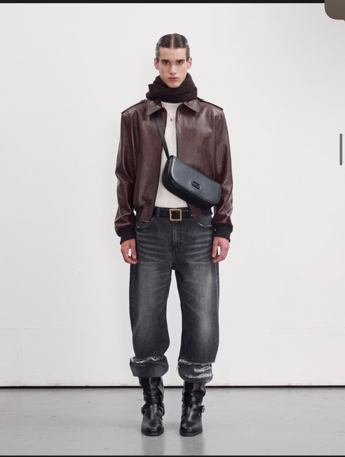 렉토 에폴렛 가죽자켓 S 사이즈 팝니다 상품이미지2