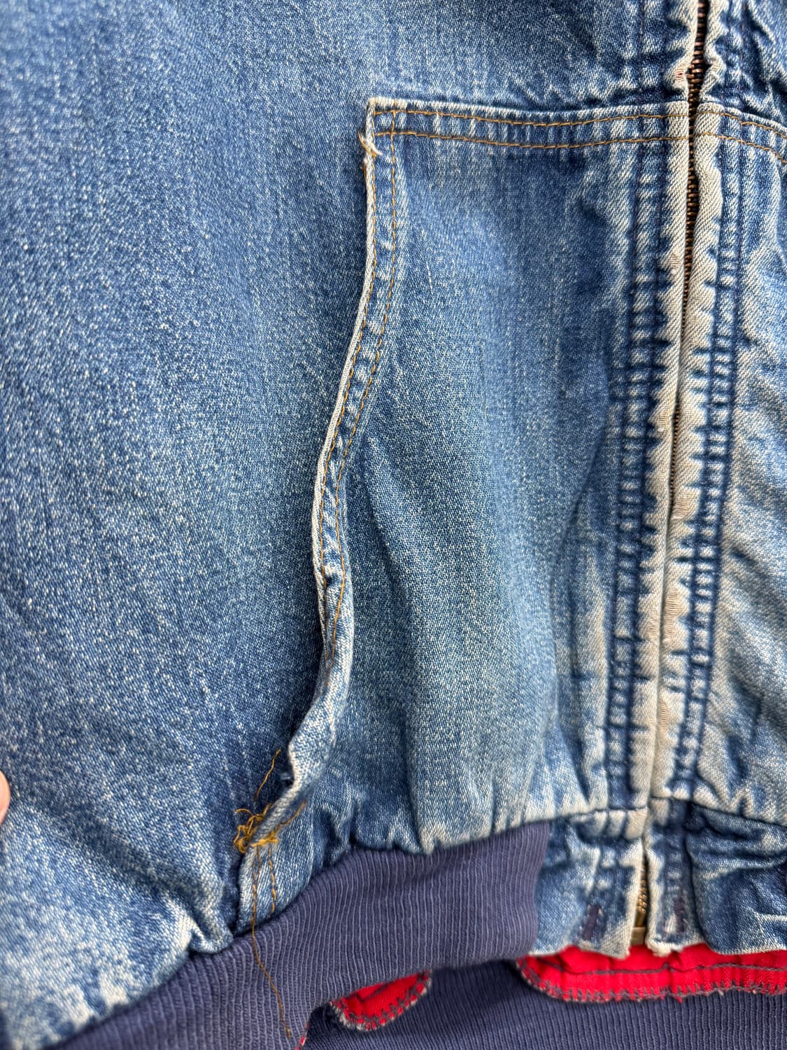 70s Carhartt denim active jacket 상품이미지8