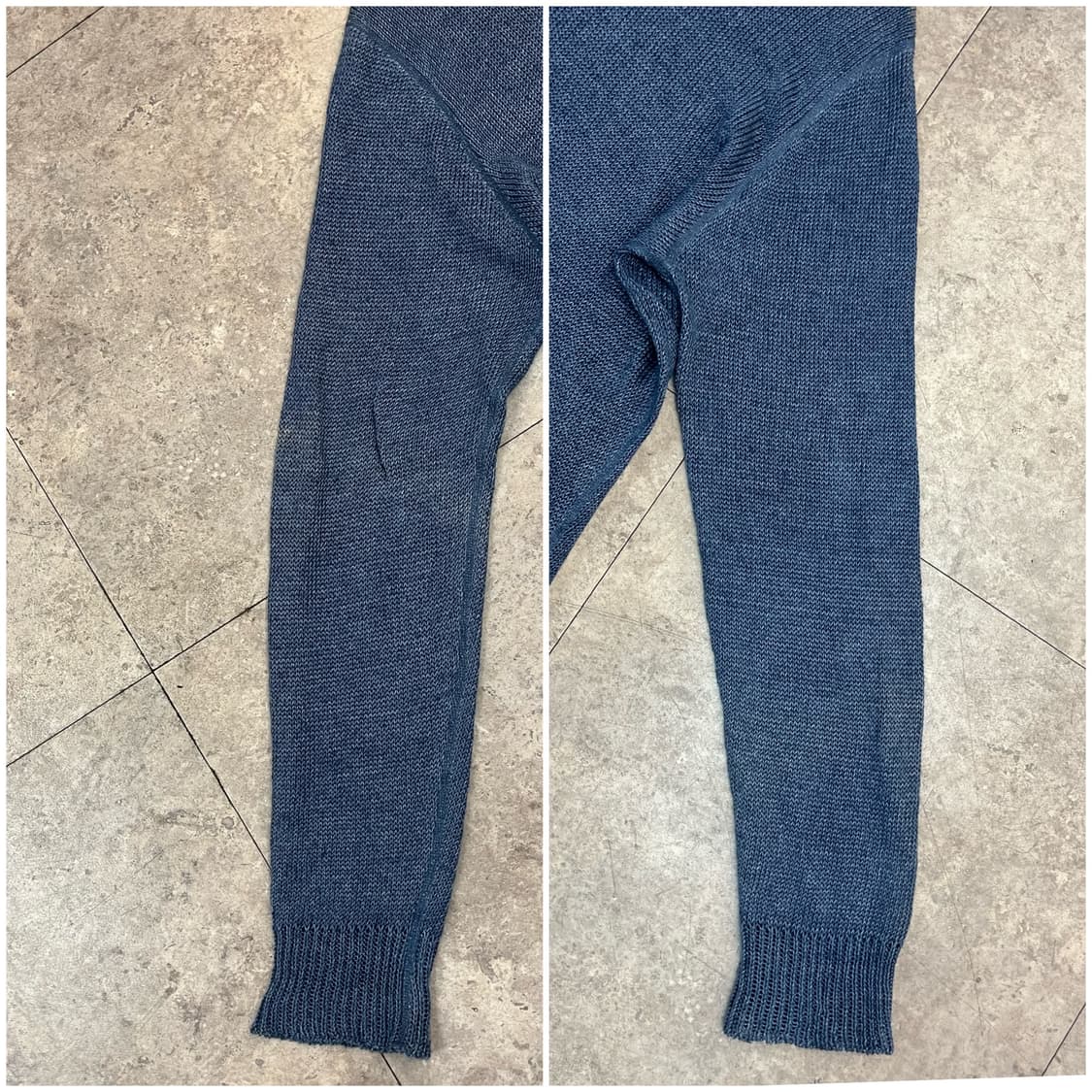 아워레가시 헴프 스웨터 블루 50 #csz2469 상품이미지7