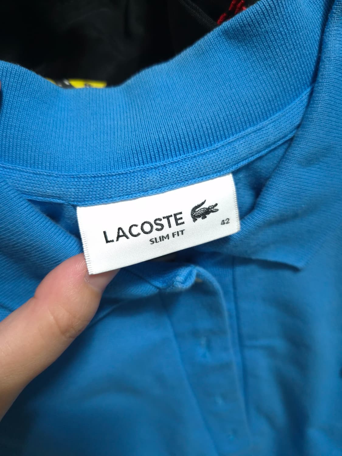라코스테 카라 블루 원피스(슬림핏) 42 상품이미지2