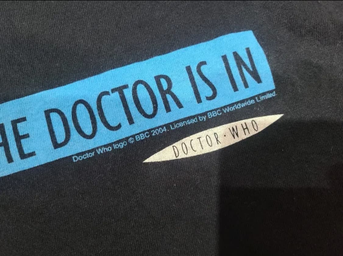 2004 DOCTOR WHO 닥터후 빈티지티셔츠 상품이미지3