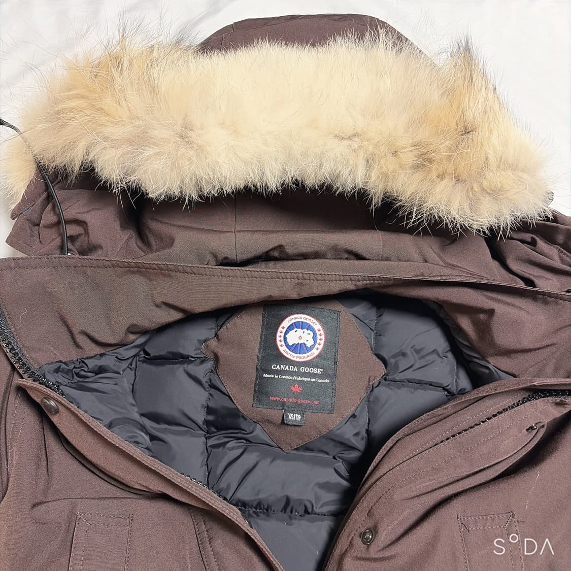 캐나다구스 랭포드 브라운 XS (급처) 상품이미지3