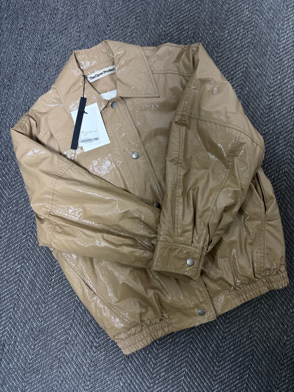 더오픈프로덕트 가죽봄버자켓 1사이즈 상품이미지1