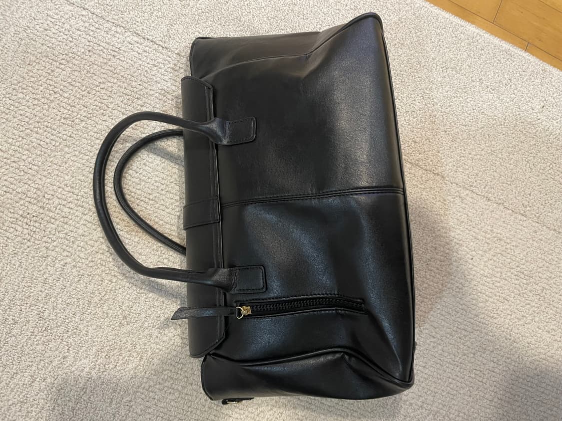 클래식 레더 백 가죽가방 블랙가방 상품이미지3