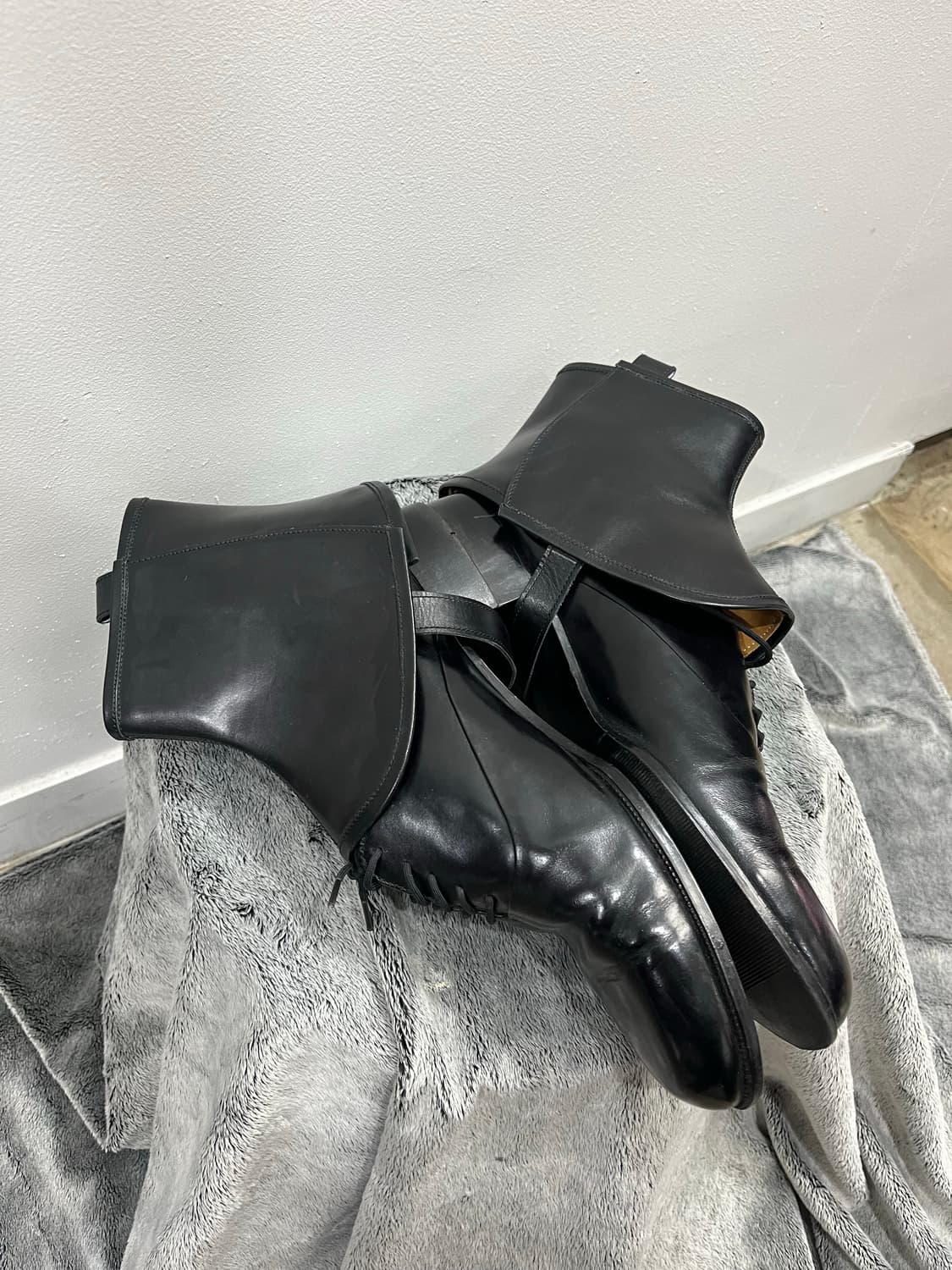 타카시 스패츠 디테일 구두 상품이미지4