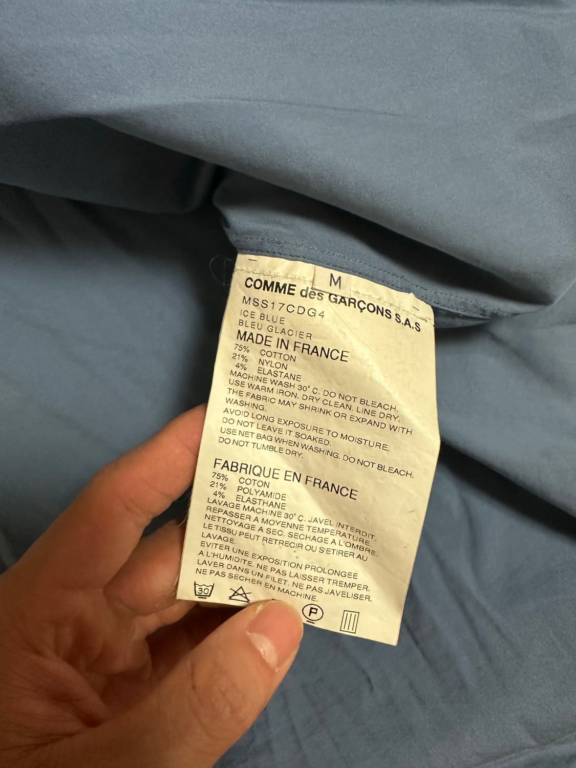 [M] 베트멍 x 꼼데가르송 트위스트 셔츠 상품이미지3