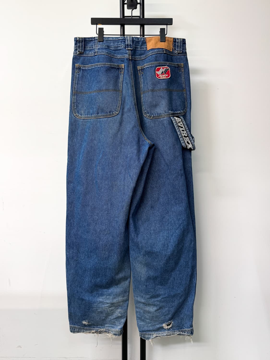 아비렉스 니 포켓 데님 카펜터 팬츠 상품이미지4