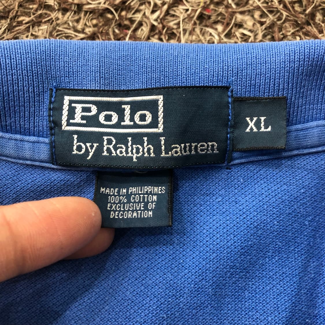 XL 폴로 랄프로렌 PK 카라 반팔 티셔츠 상품이미지3