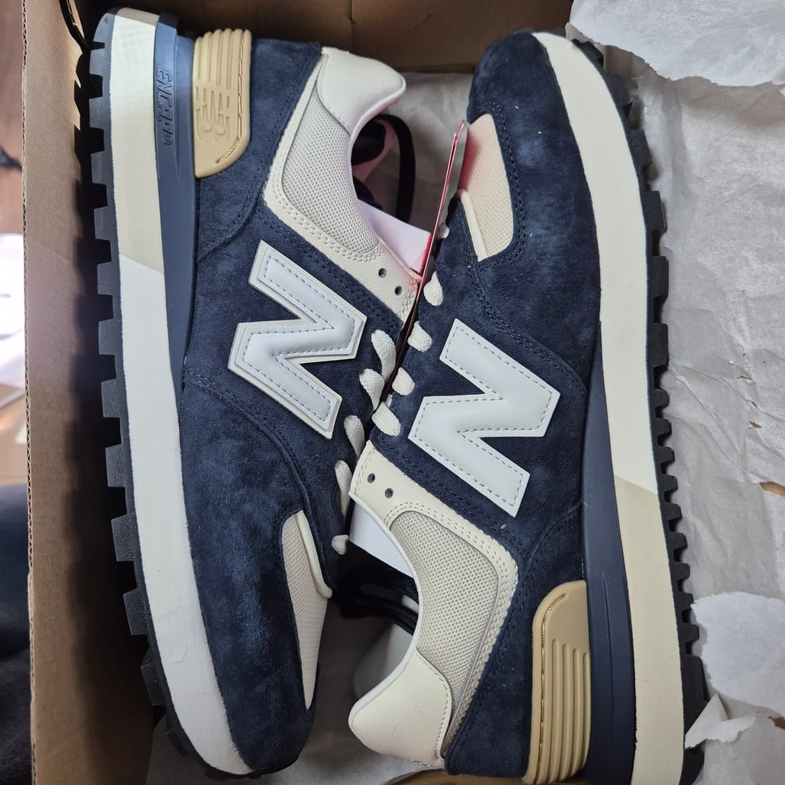 뉴발란스 574 레거시 네이비 새상품 상품이미지1
